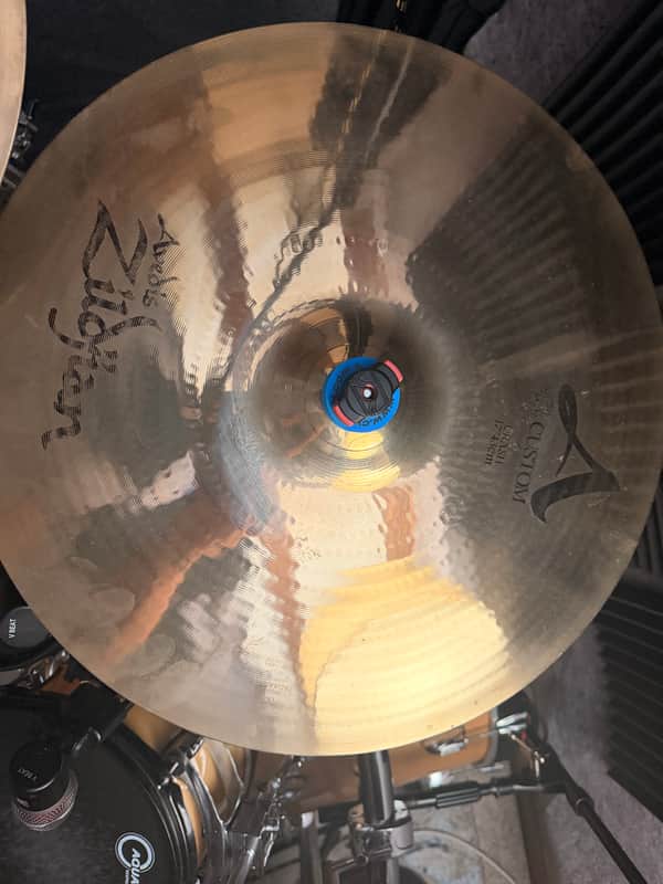 Zildjian 16" A Custom Crash Cymbal 1991 - Present - Brilliant image 1
