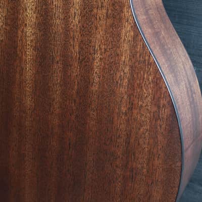 Martin OMC-10E Modern Burst Acoustic-Electric Guitar | Solid Sapele / Spruce Orchestra Model Cutaway image 8