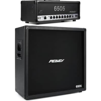 Peavey 6505 1992 Original 120-watt Tube Head and 4x12 Straight Cabinet image 2