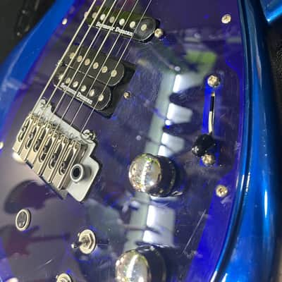 Tokai Talbo Blazing Fire Wilkinson Aluminum 2000s - Platinum Blue image 19