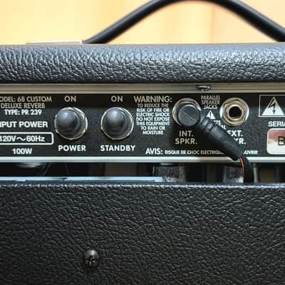 Mint Fender ’68 Custom Deluxe Reverb – Only 2–3 Hours – Cover & Unused Footswitch image 8