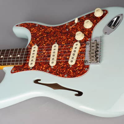 Fender American Professional II Thinline Stratocaster - 2024 - Daphne Blue image 13
