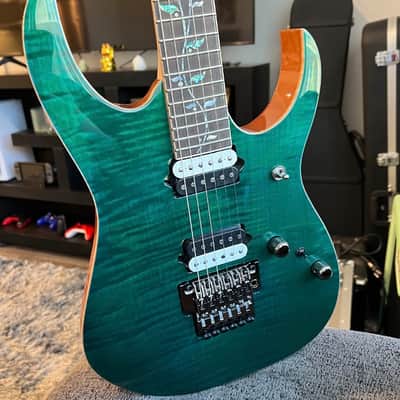 Ibanez RG8520-GE J. Custom with Ebony Fretboard 2019 - Present - Green Emerald image 7