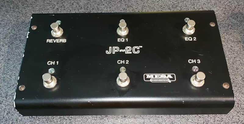 Mesa Boogie footswitch jp 2c  tube guitar head or combo amps image 1