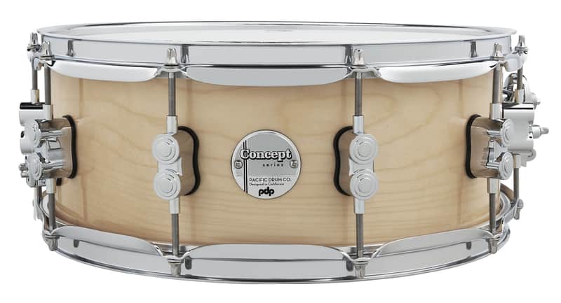 PDP Concept Maple 5.5x14 Natural Lacquer Snare image 1