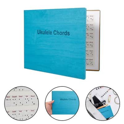 Ukulele Chord Book Portable Practice Chart With 180 Chords Beginner Learning Tool For Ukulele Teaching And Reference image 4