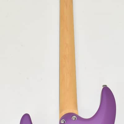 Schecter C-6 Deluxe Guitar Satin Purple B-Stock 1008 image 7