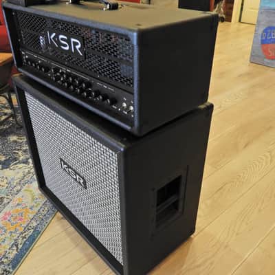 KSR Amplification Juno 100 Watt Head With 2X12 Cabinet 2024 - Black image 3