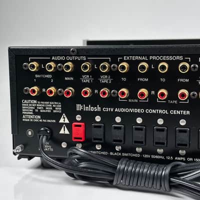 McIntosh C31V Audio/Video Control Center image 12