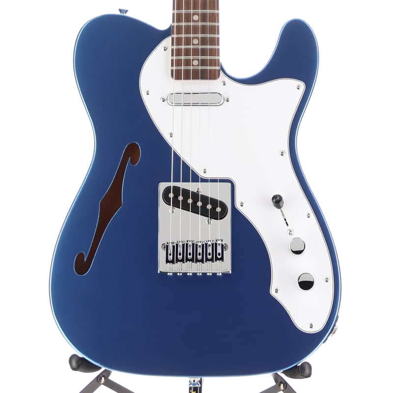 Squier Affinity Series® Telecaster® Thinline, Lake Placid Blue (RP) (70502) image 1