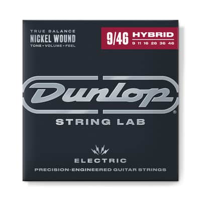Dunlop DEN0946 Nickel-Plated Steel Electric Guitar Strings - Light Top Heavy Bottom (9-46) 2010s - Standard image 1