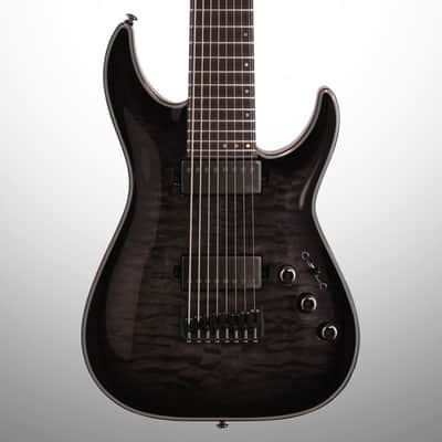 Schecter Hellraiser Hybrid C8 Electric Guitar Trans Black Burst, Open Box (Very Good) image 1