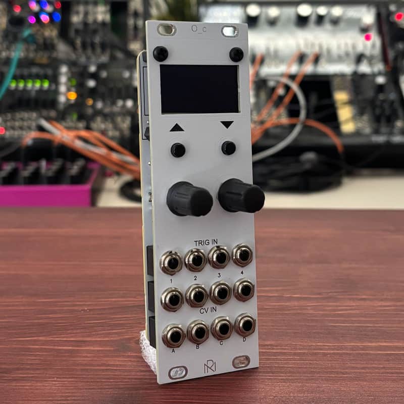 O_c T4.0 /// MxMxMx Ornament & Crime with Teensy 4.0 Eurorack Module /// White Panel image 1