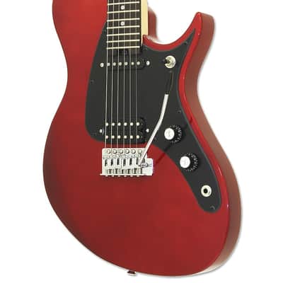 Aria Pro II Electric Guitar -Candy Apple Red image 3