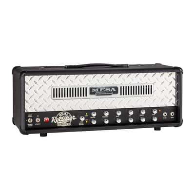 Mesa Boogie 90's Dual Rectifier Standard - Black Bronco / Chrome Grille image 4