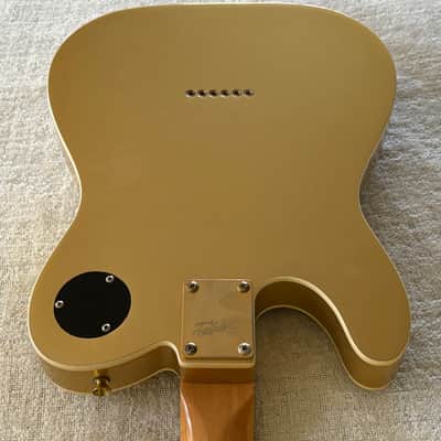 2013 Squier J5 Telecaster John 5 Signature Model Frost Gold HH Double Bound 1st Year image 17