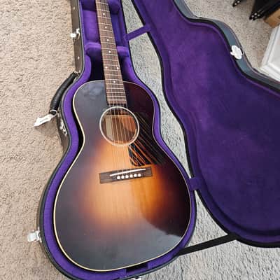 Gibson Custom Shop Willcutt Exclusive 1933 L-00 Murphy Lab Light Aged Vintage Sunburst Fire Stripe Pickguard image 1