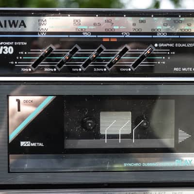 AIWA CA-W30 Stereo Radio & Cassette Player Dolby NR image 11