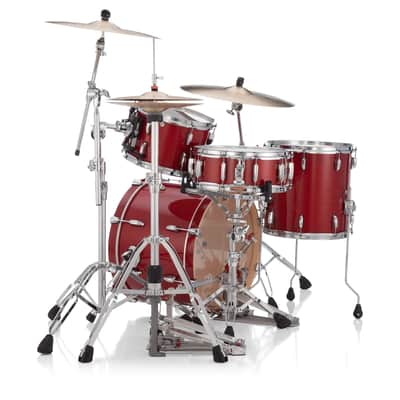Pearl PMX Professional Maple Sequoia Red Lacquer Drums 20x14, 12x8, 14x14 Shell Pack | NEW | Authorized Dealer image 6