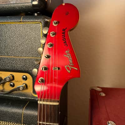 Fender Jaguar 1963 - Candy Apple Red with Matching Headstock [DEMO VIDEO] image 10