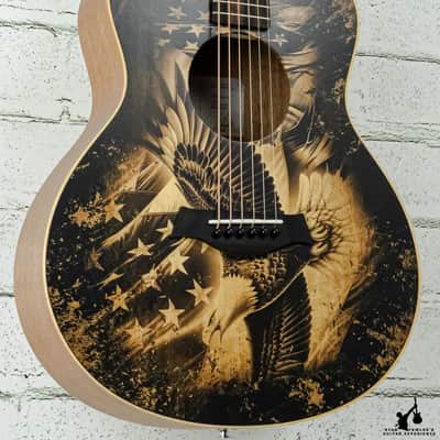 Taylor Guitars 4 Vets GS Mini Americana Special Edition w/ bag image 2