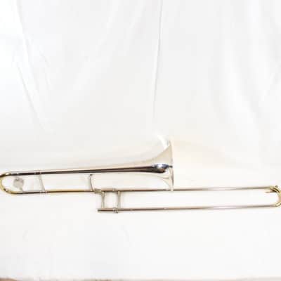 Vintage Mid 60's King 3B Concert Silversonic Trombone w/ Sterling Silver Bell and Original Hard Case image 2