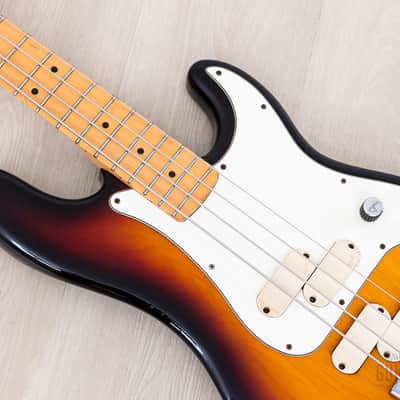 1983 Fender Precision Bass Elite II Sunburst, 100% Original w/ Case image 7