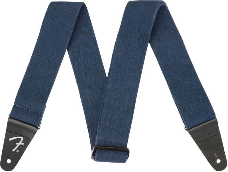 Genuine Fender Supersoft 2" Wide Guitar Strap - Blue - 099-0642-073 image 1