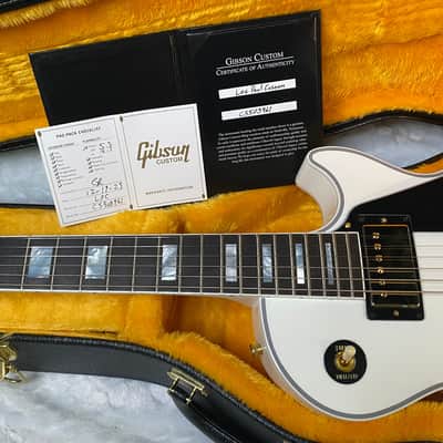 NEW! Gibson Les Paul Custom - Alpine White - Ebony Board - Authorized Dealer - Only 9.4lbs - G06414 image 12