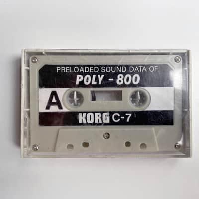Immagine Korg Poly 800 Sound Data Cassette - 2