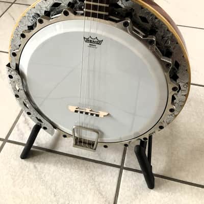 Framus Tenor Banjo, Solist series, vintage 1971 - brown image 3