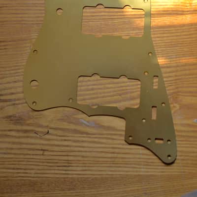 All Parts Gold Anodized Aluminum Jazzmaster Pickguard  Gold image 2