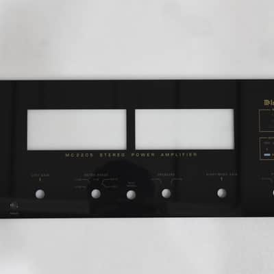 Original McIntosh MC2205 Glass Faceplate For Amplifier | Reverb