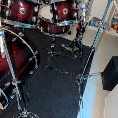 Gretsch 7 piece full kit Catalina Maple Deep Cherry finish 2026 - Deep Cherry image 2