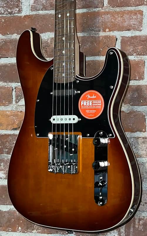 New Squier Paranormal Custom Nashville Stratocaster with Laurel Fretboard - Chocolate 2-Color Sunburst, In Stock and Ships Ultra Fast! image 1