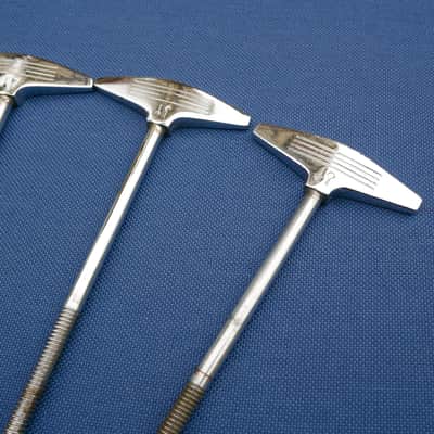 Sonor Signature Lite Hilite T-rods Tension Rods Bass Drum Lot of 7 Vintage image 5