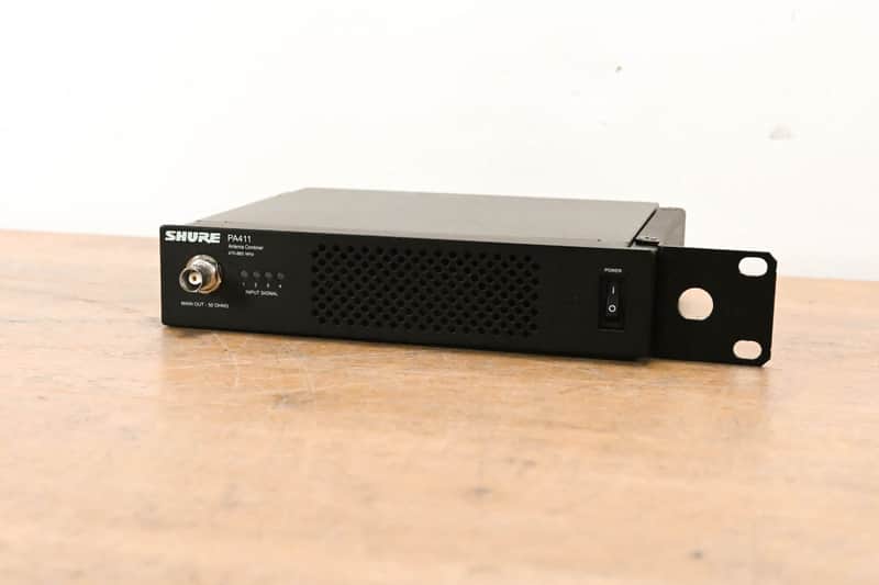 Shure PA411 Antenna Combiner for PSM 300 Series Wireless NO POWER SUPPLY CG012NS image 1