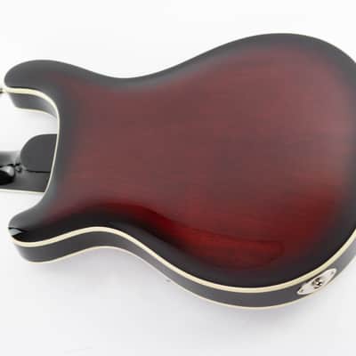 PRS SE Hollowbody Standard 2022 Fire Red Burst image 17