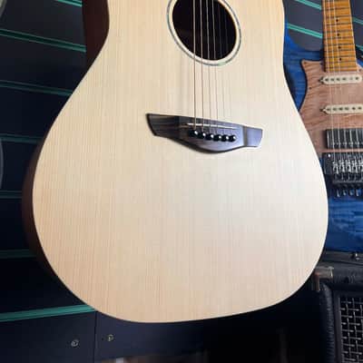 Faith Naked Saturn FKS Satin Natural 2020 Dreadnought Acoustic Guitar image 3