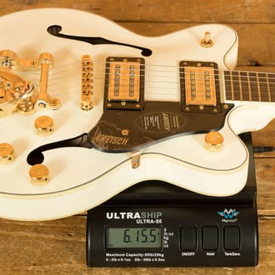 Gretsch G2655TG Streamliner Centre Block Jr. Double-Cut LTD - Laurel - Vintage White image 8