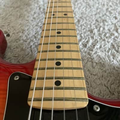 Fender Player Stratocaster HSS Plus Top 2019 MIM Cherry Burst Maple Neck Guitar image 7