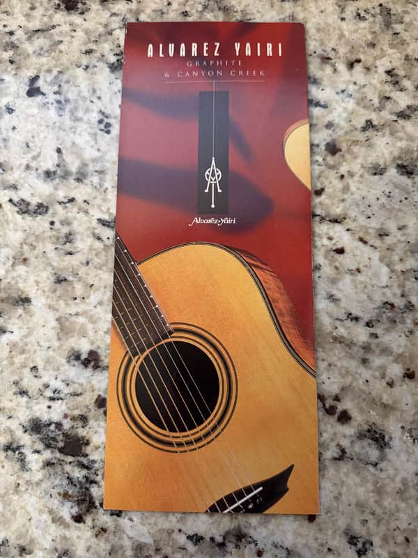 Alvarez Yairi Brochure 90s DY70 DY52 DY71 DY80 image 1
