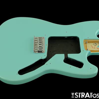 Fender Squier Sonic Mustang Series BODY + HARDWARE Guitar Parts, Daphne Blue image 1