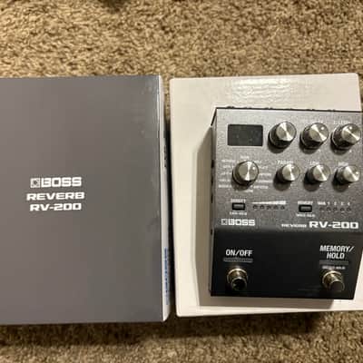 Boss RV-200 Reverb 2023 - Present - Black