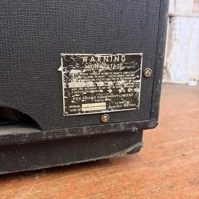 Vintage 1969 Vox Gyrotone II G2 Rotary Speaker Cabinet Original Footswitch 1960s image 10