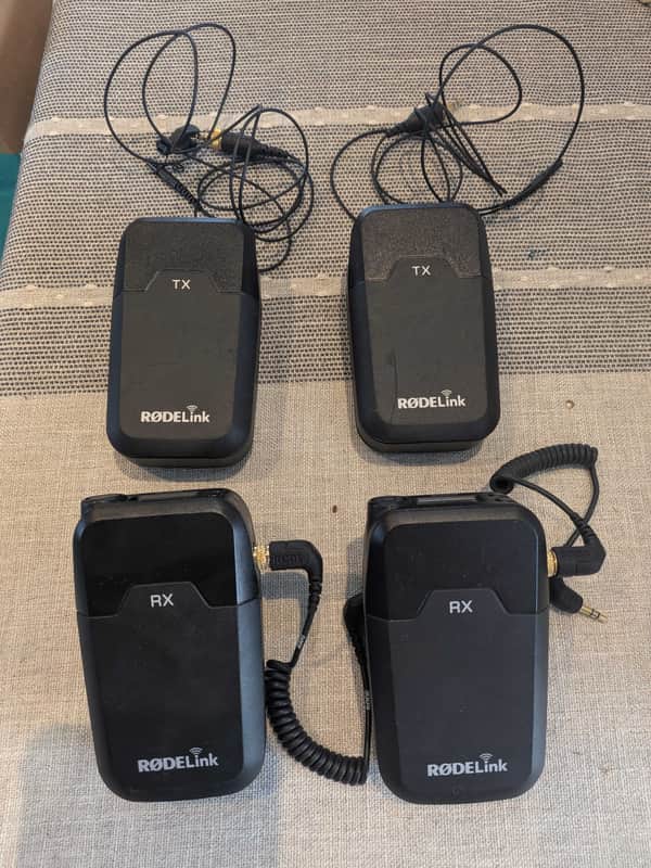 RODE RODELink Filmmaker Kit Digital Wireless System 2010s - Black x 2 Bild 1