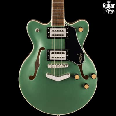 Gretsch G2655 Streamliner Center Block Jr. Double-Cut with V-Stoptail Steel Olive image 1