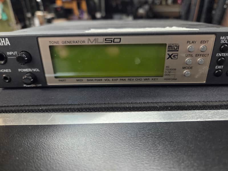 Yamaha MU50 1990's - Black image 1