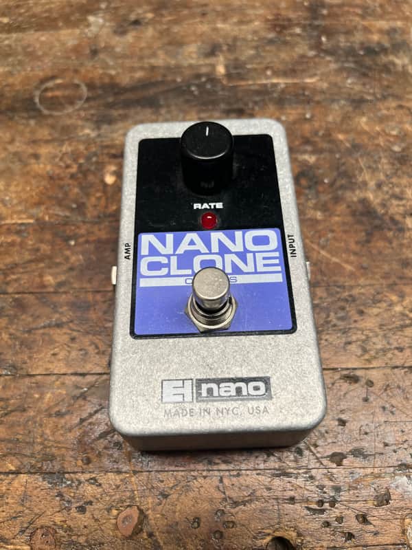 Used Electro Harmonix Nano Clone Chorus Guitar Effects Pedal Electro-Harmonix image 1