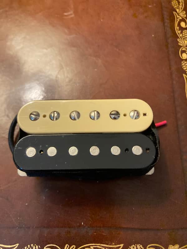 Vintage Seymour Duncan SH-1n '59 4-Conductor Neck Humbucker 1990s - Zebra MJ Marcella Juarez image 1